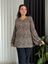 Picture of CURVY GIRL ANIMAL PRINT BLOUSE
